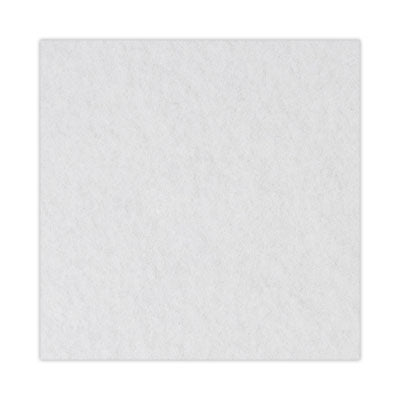 17" WHITE POLISHING PAD