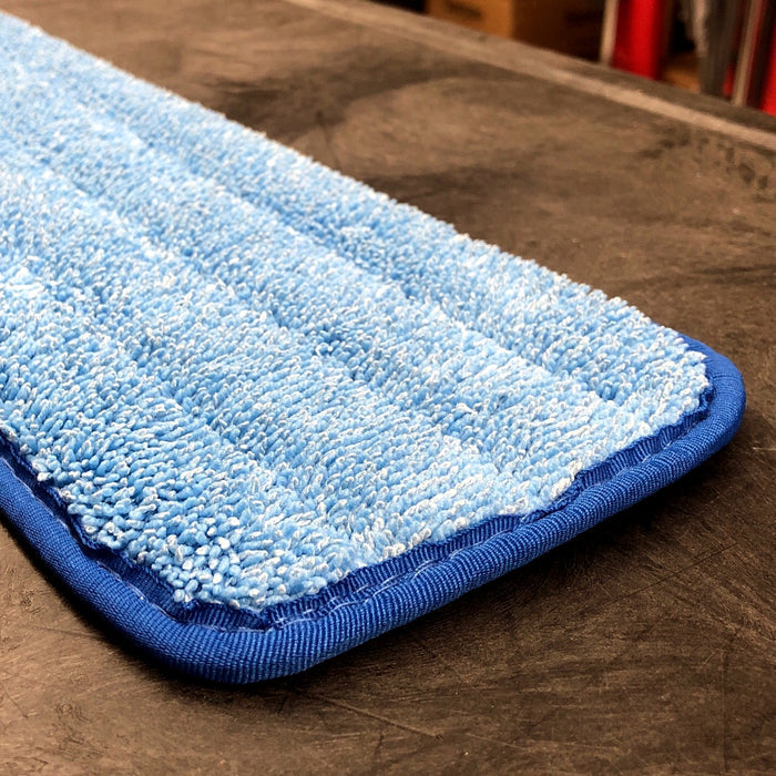 18" MICROFIBER MOP PAD ( BLUE )