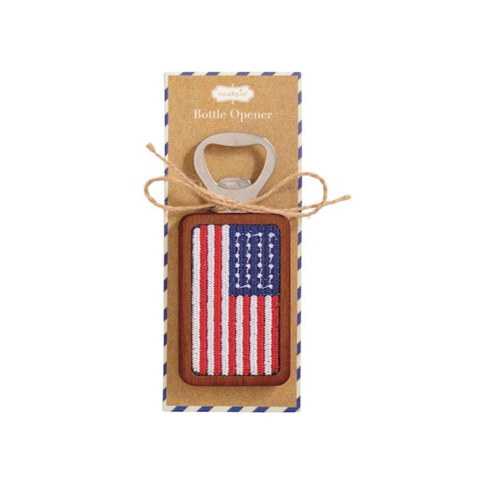 Americana Needlepoint Bottle Opener | 1776 Collection