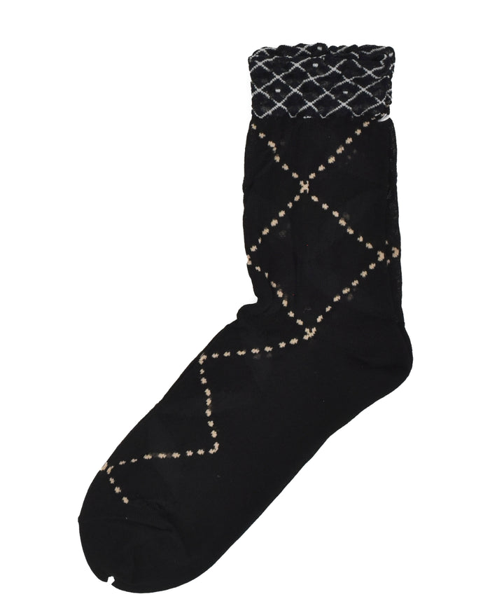 Antipast Circle Argyle Crew Socks
