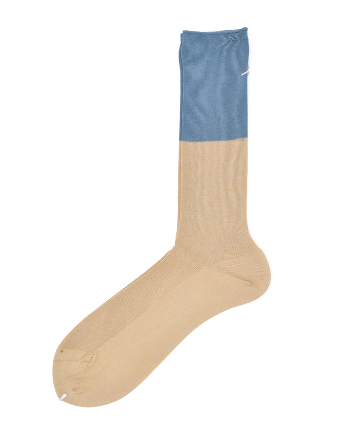Antipast Two Tone Rib Dress Socks