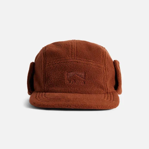 AUTUMN - FLEECE FLAP CAP BROWN