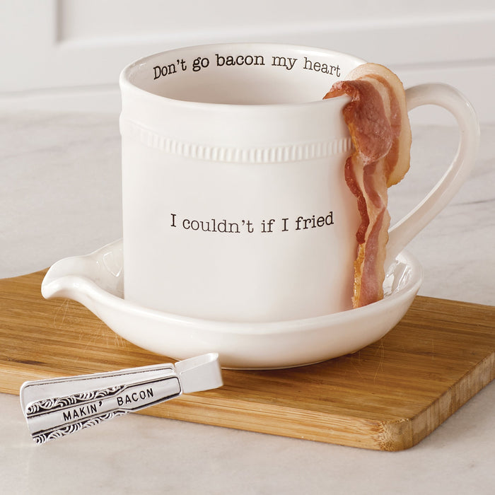 Bacon Cooker Set Circa Mud Pie
