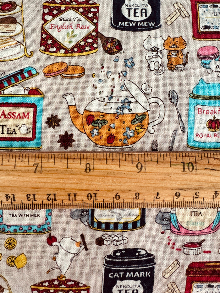 Black Tea Cat - Beige - Kobayashi