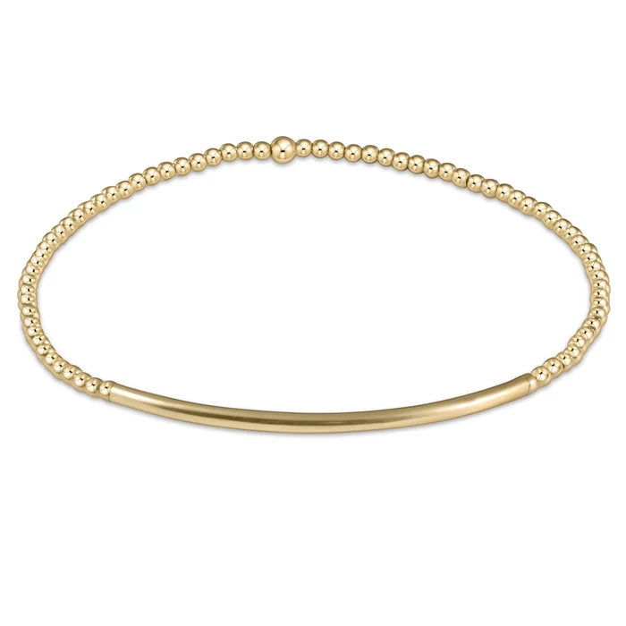 Bliss Bar Gold 2.5 mm Bracelet-EN