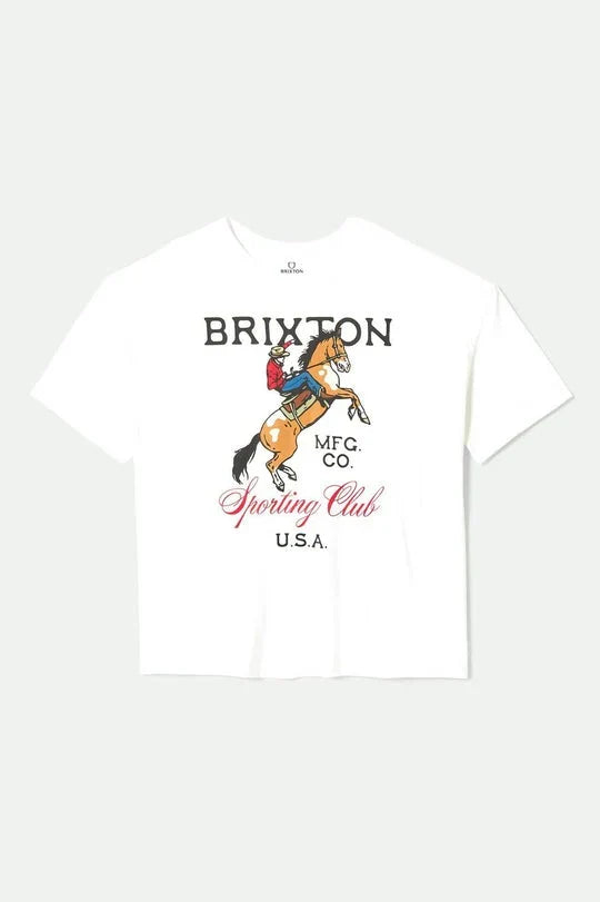 BRIXTON - SPORTING CLUB OVERSIZED TEE