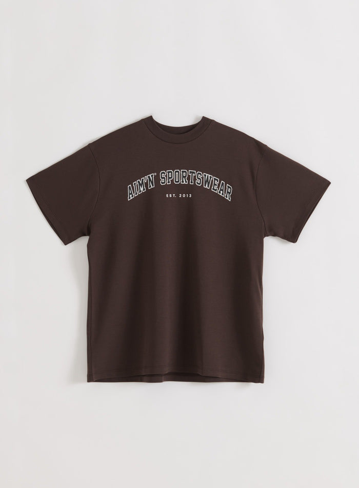 Chocolate Varsity Boyfriend T-shirt