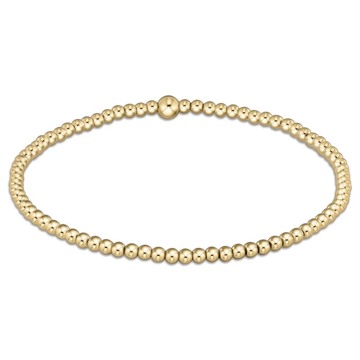 Classic Gold 2.5mm Bracelet-EN