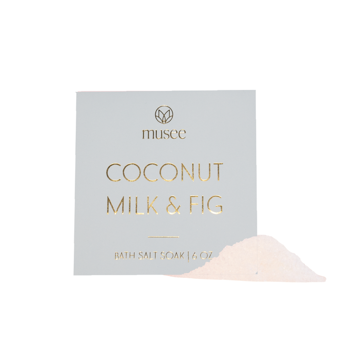 Coconut Milk & Fig Mini Bath Salt Soak