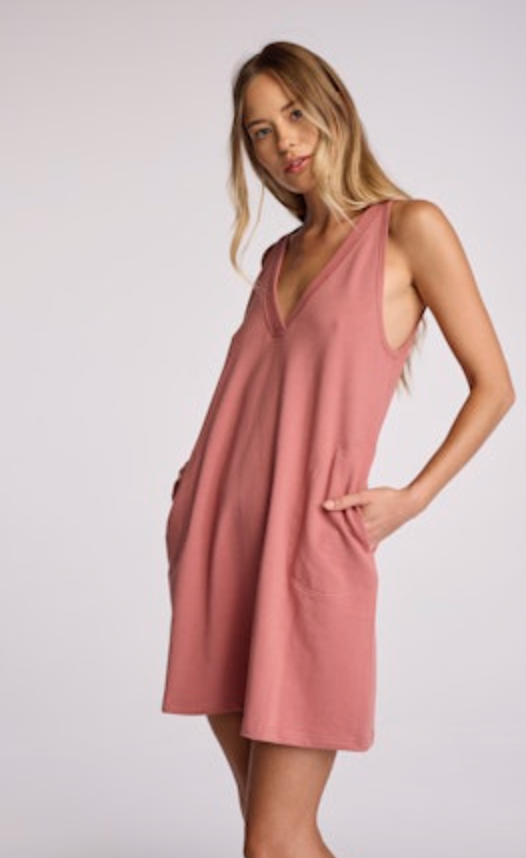 Colson Dress-Mauve