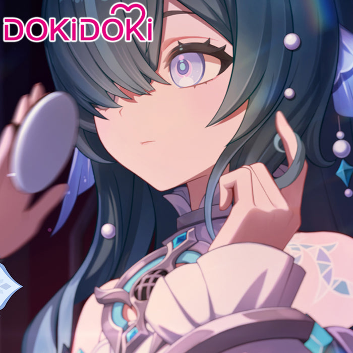 【Confirmed】$5 Deposit =10% OFF Coupon DokiDoki-SR Game Genshin Impact Cosplay Vodyanitsa Costume Snezhnaya