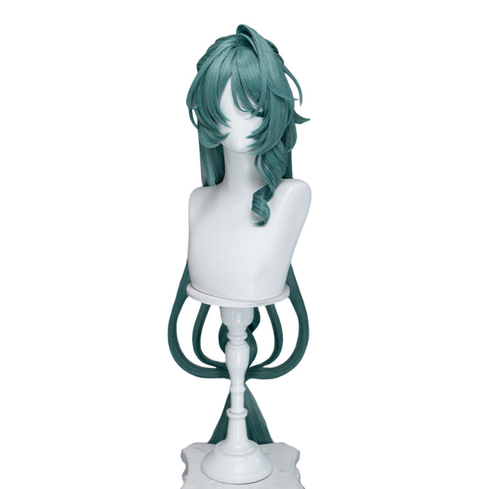 DokiDoki Game Zenless Zone Zero Cosplay Cecilia Wig Long Curly Green Hair Angels of Delusion ZZZ