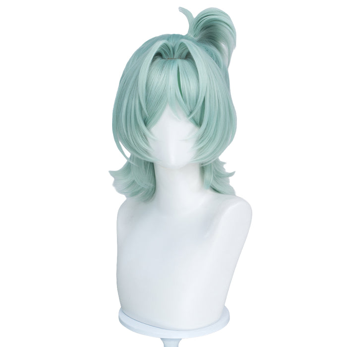 DokiDoki Game Zenless Zone Zero Cosplay Roxy Wig Long Green Hair ZZZ