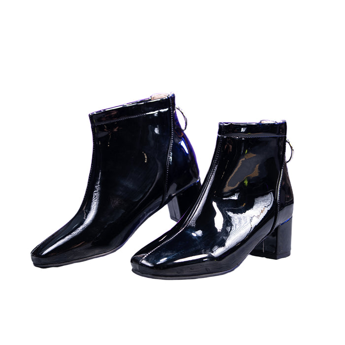 DokiDoki Music Project Cosplay Round 7 Shoes Black High Heels R7