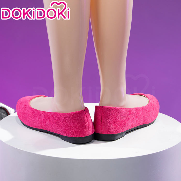 DokiDoki Music Project Cosplay Zombie Idol Shoes White Pink