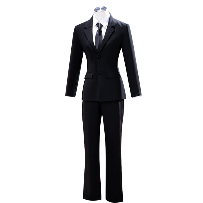DokiDoki-R Manga Anime Cosplay Costume Suit Uniform Black White Burger Restaurant Assistant Halloween