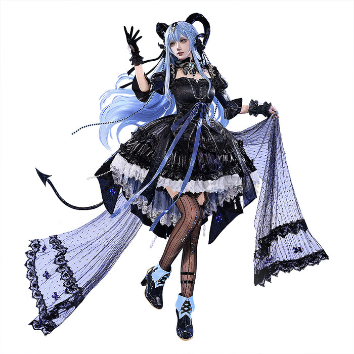 DokiDoki-SR Game Arknights X BanG Dream! Cosplay Togawa Sakiko Costume Master of Melodia