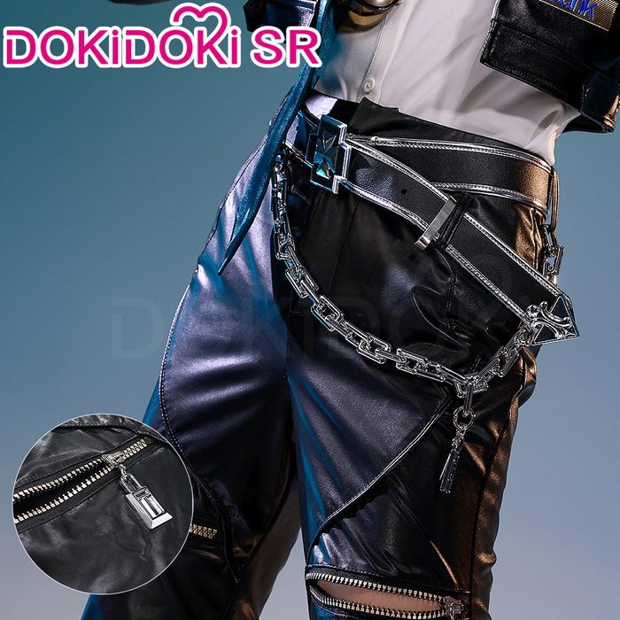 DokiDoki-SR Game Identity V Copslay Knight Costume Richard Sterling SRE Esports Team Idv