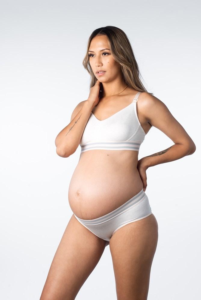 Elevate Leakproof Hi Brief Shell — matched with Elevate Cotton Nursing Bra — Hotmilk Lingerie