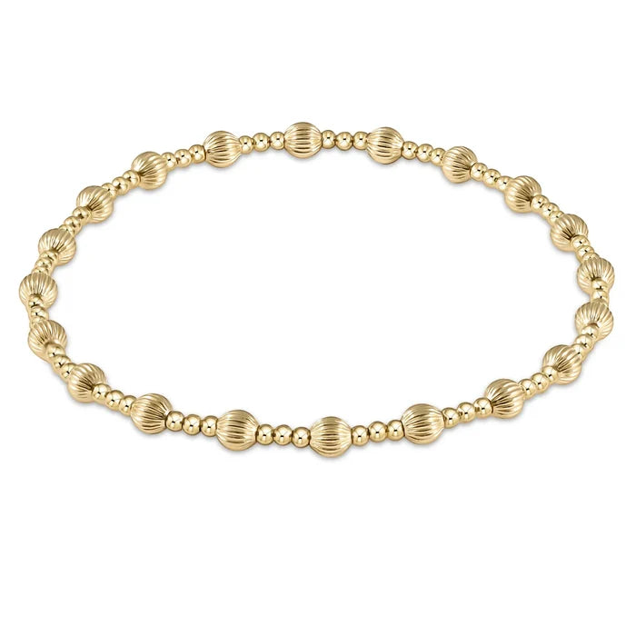 EN-Extends Dignity Sincerity Gold 4mm Braclet