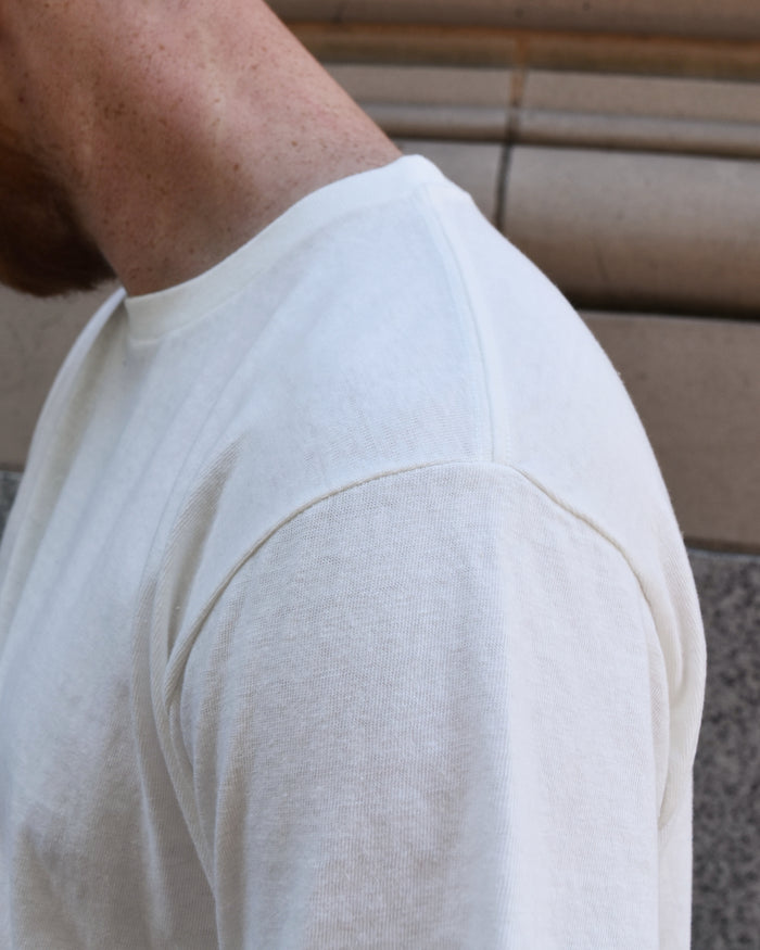 Fil Melange Dos Raffy Tenjiku T-Shirt in White