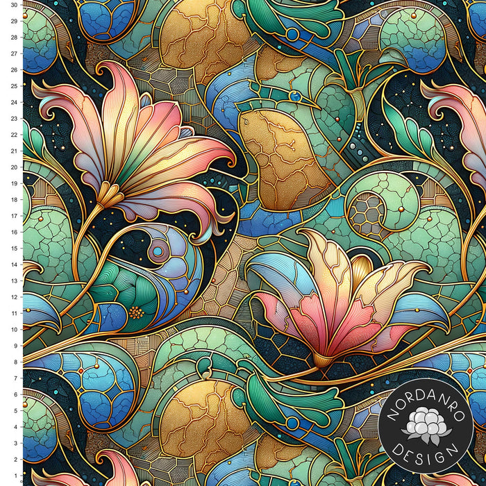 Floral Window Organic Jersey