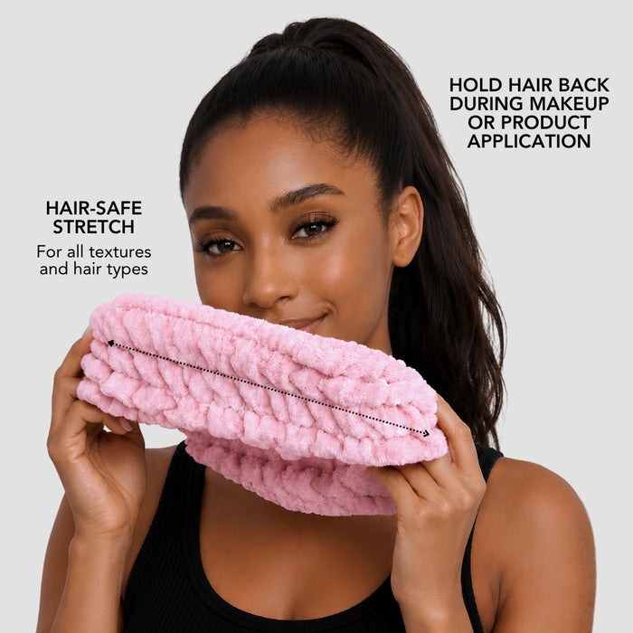 Hairbrella 2-in-1 Satin Spa Headband™ , Bundle of 3