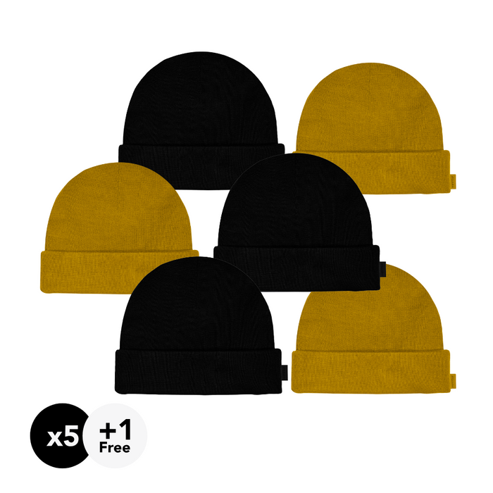 Black (3) Golden Palm (3)