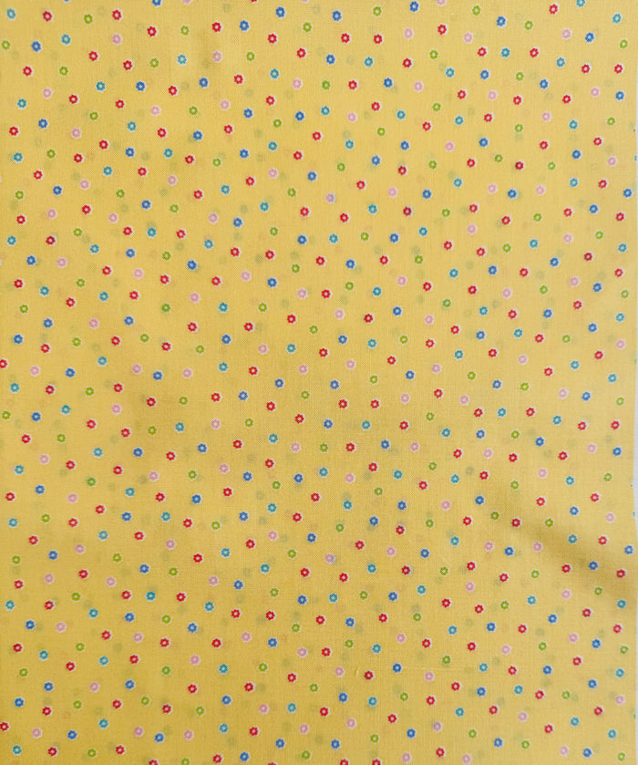 Happy Message 30's - Flower Dot - Yellow - Atsuko Matsuyama - Sojitsu