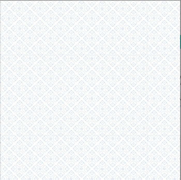 Heritage Printed Polo - Blue Diamonds