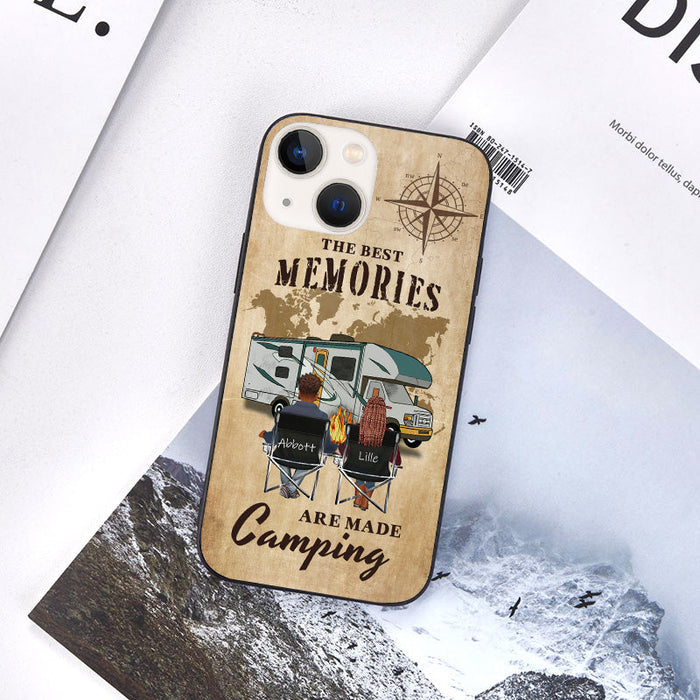Husband And Wife Camping Partners For Life - Gift For Camping Lovers - Personalized Phone Case