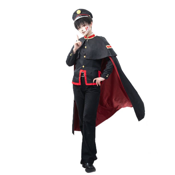 【In Stock】【Size S-2XL】DokiDoki-N Anime Cosplay Cosplay Men Halloween Black Uniform