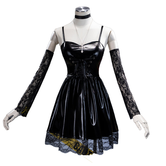 【In Stock】【Size XS-3XL】DokiDoki-N Anime Cosplay Costume Black Dress Halloween
