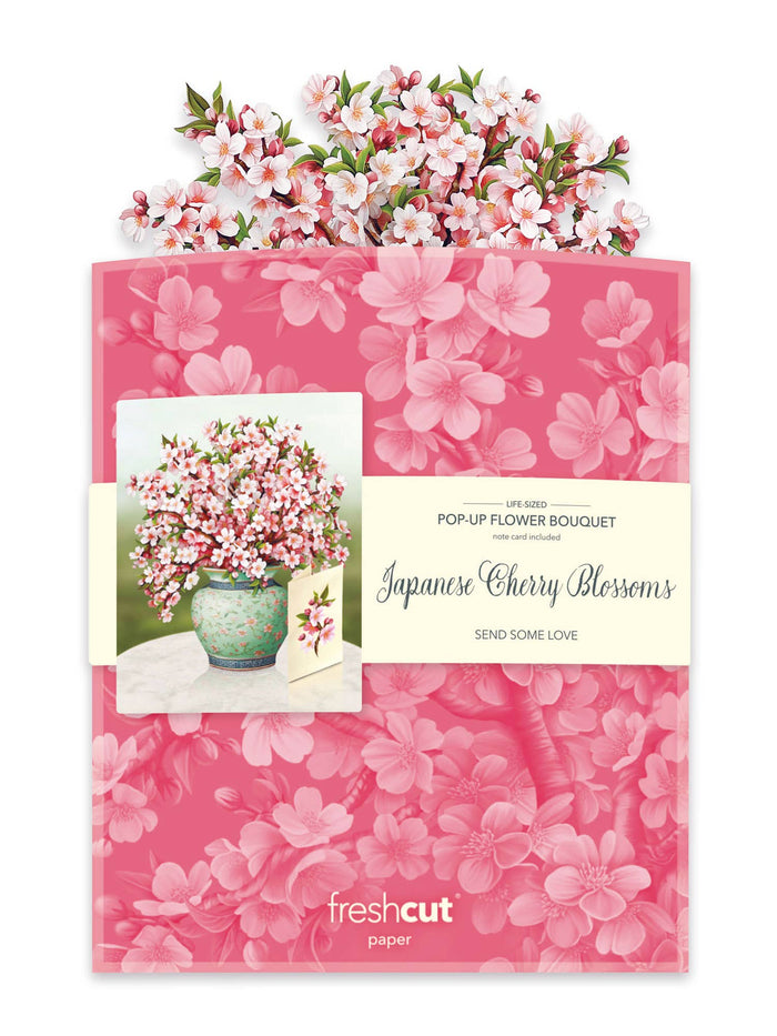Japanese Cherry Blossoms | Pop-up Greeting Cards