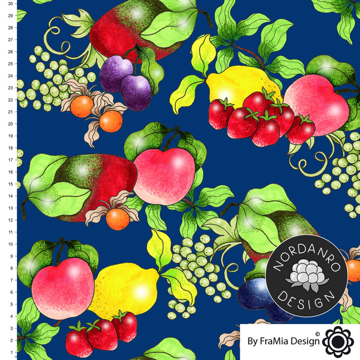 Juicy Fruit Dark Blue Organic Jersey