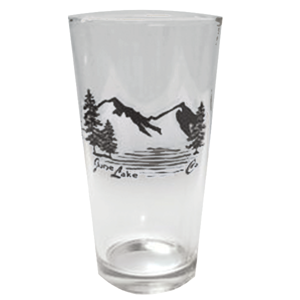 June Lake Clear Pint Glass