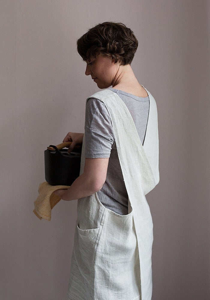 Lapuan Kankurit Kaste Pinny Apron Grey - Nordic Labels