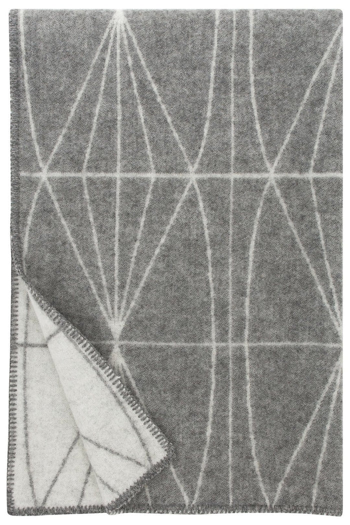 Lapuan Kankurit Kehrä Grey Wool Blanket