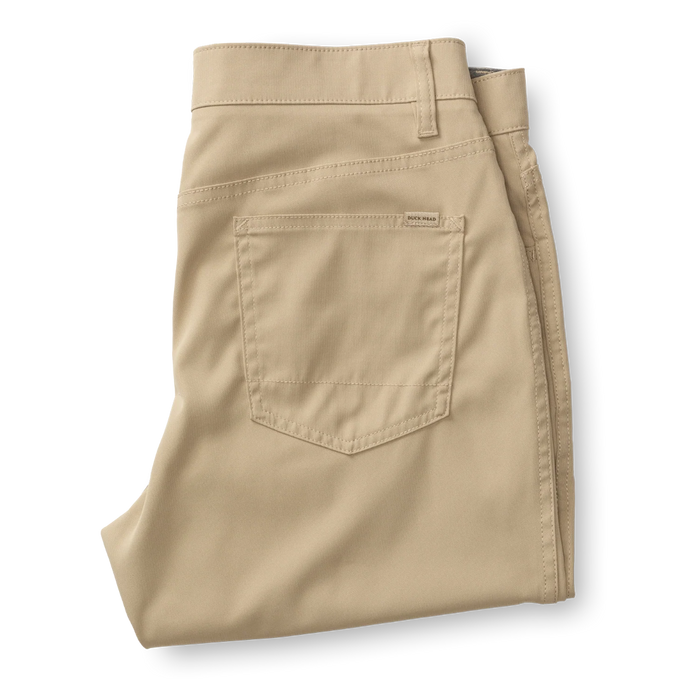Long Drive Performance Five Pocket - Khaki