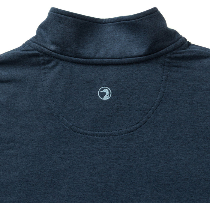 Long Drive Performance Pullover - Navy Heather