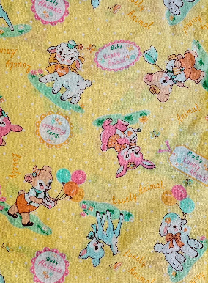 Lovely Animal - Yellow - 30's Collection - Atsuko Matsuyama - Yuwa