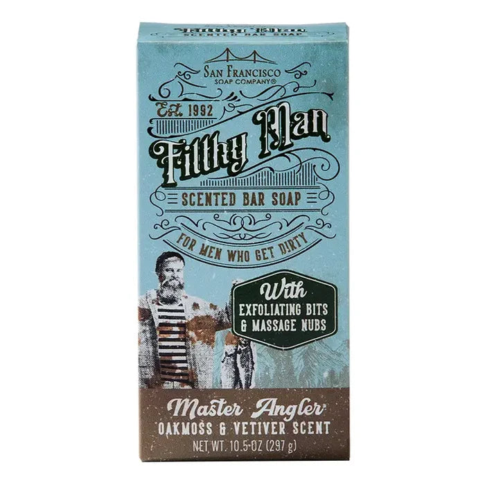"Master Angler" Oakmoss & Vetiver| Filthy Man Soap