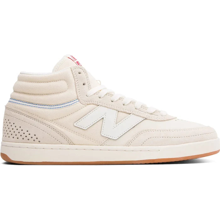 NEW BALANCE SHOES - NB NUMERIC 440 HIGH V2 - UN440HTW - SEA SALT WHITE