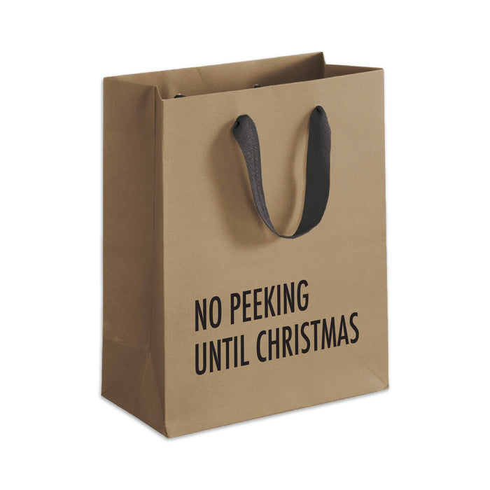 No Peeking - Christmas Gift Bag