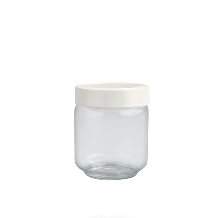 Nora Fleming - Base - Pinstripes Medium Glass Canister Melamine Lid - C9B - Findlay Rowe Designs