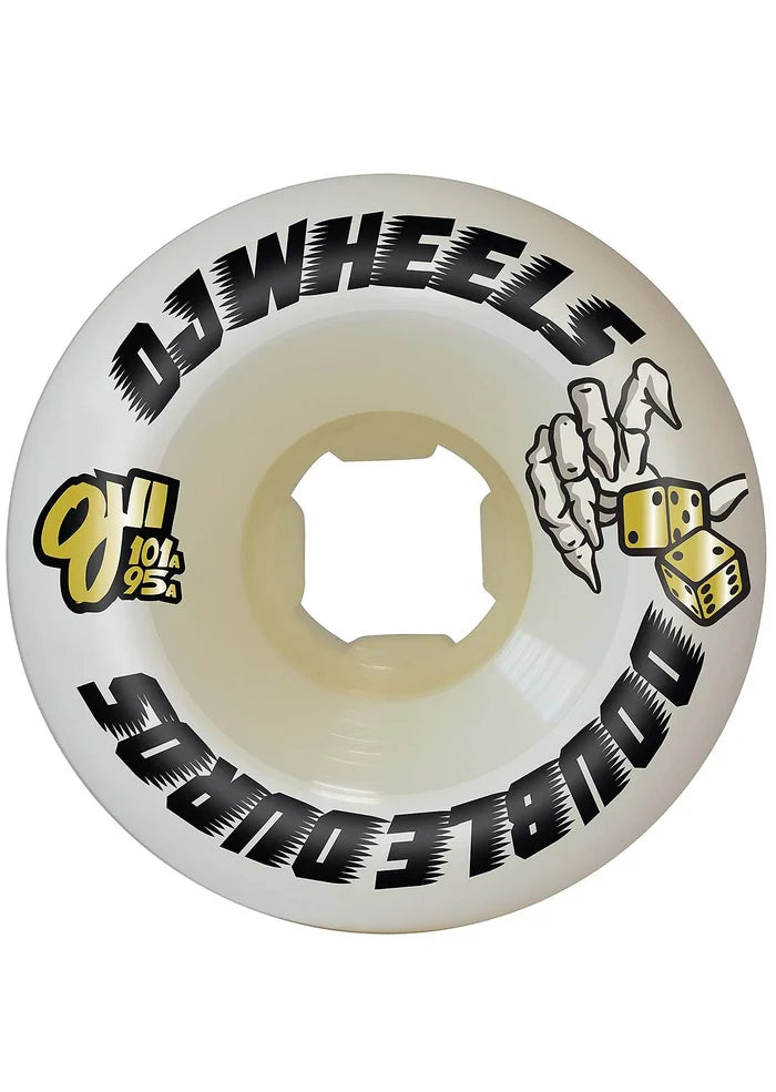 OJS WHEELS - KIERAN WOOLLEY ROO HOLD DOUBLE DURO WHITE MINI COMBO 101A/95A 56MM