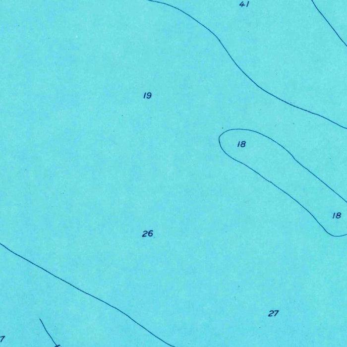 Old Map of Lewes, Delaware by USGS, 1954 – Cape Henlopen State Park & Fort Miles