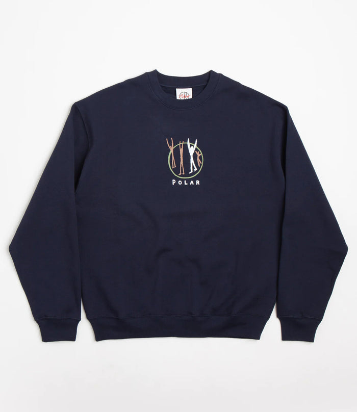 POLAR - POLAR GANG CREWNECK NAVY