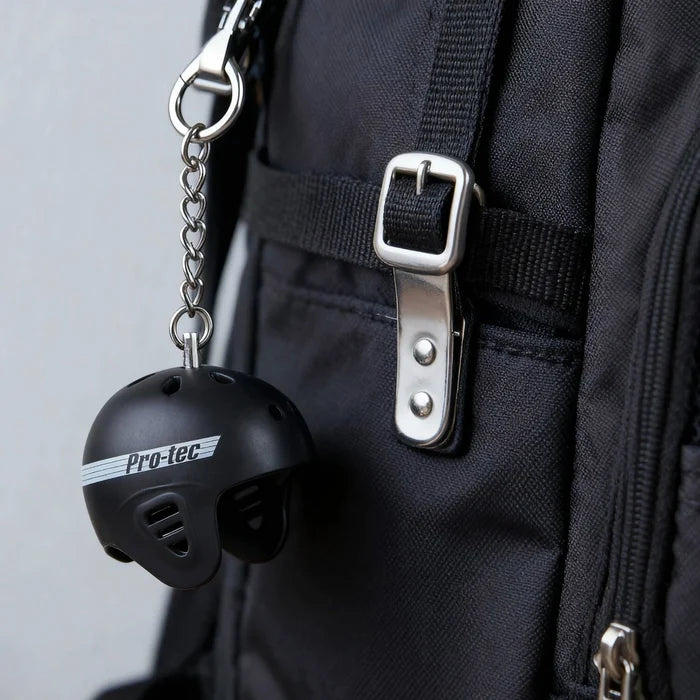 PRO-TEC - MINI FULL CUT HELMET KEYCHAIN MATTE BLACK