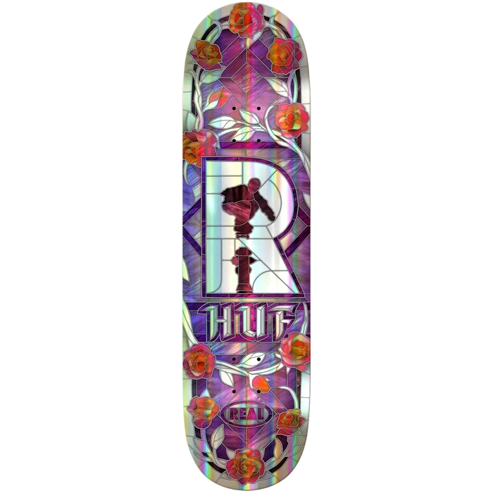 REAL - HUFNAGEL - HOLOGRAPHIC CATHEDRAL DECK 8.25